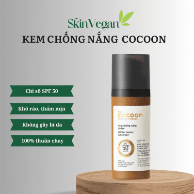 Kem chống nắng bí đao quang phổ rộng, bảo vệ rất cao SPF 50 +, PA ++++ 50ml