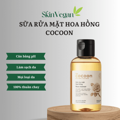 Gel rửa mặt hoa hồng 140ml